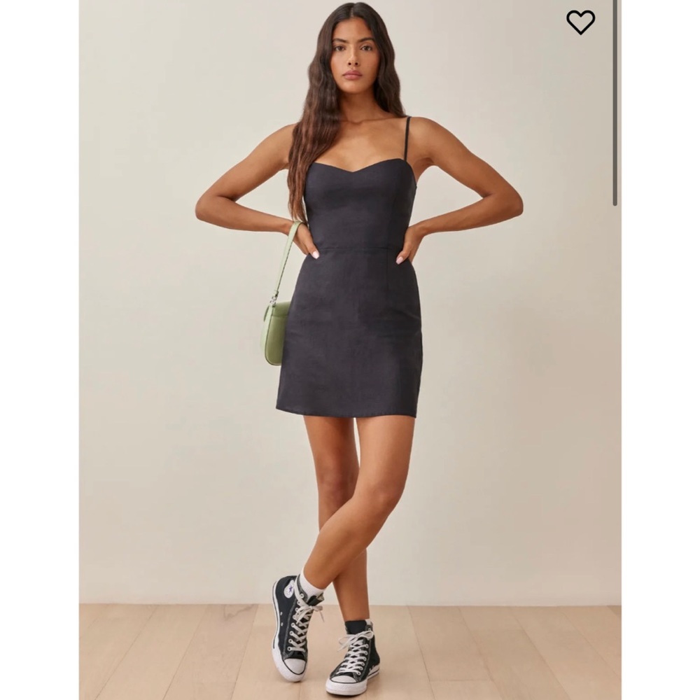 NWT Reformation Roarke Linen Dress